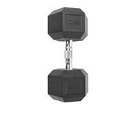 $62 CAP Barbell, 60lb Coated Hex Dumbbell, Single