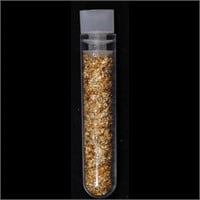 Scarce 5ml Vial of 100% Pure Gold Leaf. Wow! Cool!