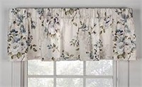 FLORAL PRINT TAILORED VALANCE CURTAIN 70" X 15"