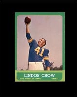 1963 Topps #45 Lindon Crow EX to EX-MT+