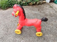 1968 Empire Plastic Riding Horse