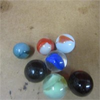 Antique glass marble lot.