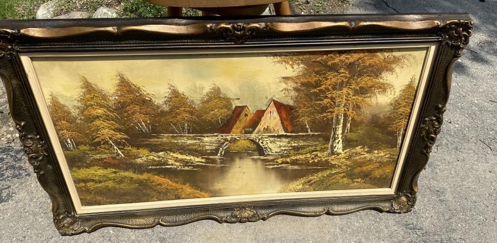 Vintage Rustic Summer Scene - C Delrue