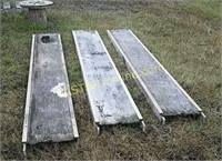 3 - 10' walk planks
