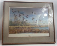 Autumn wings By Lee LeBlanc. Ducks Unlimited 1980