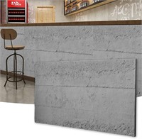Art3d Cement Texture 3D Wall Panels 24X48" 4PCS