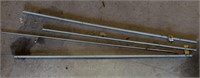 Metal Rods Lot of 4