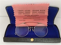 Old Higher End White G.F. Marked Perfex Eyewear