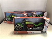 4 ct. of Lazer Wheels Motorcycle