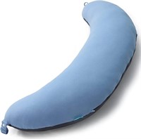 BYRIVER Firm C Shaped Full Body Pillow