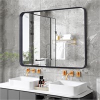 ITSRG Black Mirror for Bathroom Wall Mirror 20 x 3