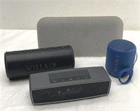 Speakers (Sony, Bose, Villain) no cords
