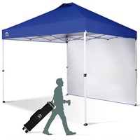 CROWN SHADES 10x10 Canopy Tent with Sidewalls, Pat