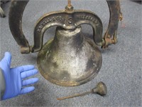 antique #3 dinner bell (bell & co hillsboro ohio)