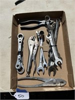 Flat of Assorted Tools