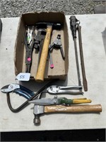 Flat of Assorted Tools