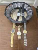 Estate lot of watches Bulova, helbros, ect