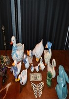 VINTAGE GEESE, DUCK D?COR AND MORE LOT