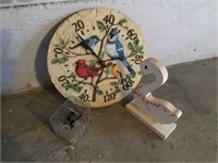 Bird Thermometer, Swan and Miscellaneous Hardware