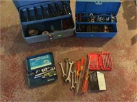 Wrenches, screwdrivers, bits plus