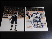 2 1970's 8x10" Toronto Maple Leafs Hockey Photo