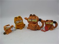 Lot (4) Original Garfield The Cat Items