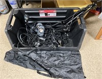 Storage bin of cords