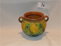 Roseville Sunflower Vase Pottery