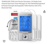 TENKER EMS TENS Unit Muscle Stimulator