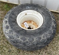 13.6 X 16 TIRE AND RIM