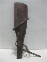 3' Leather Rifle Scabbard
