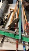 Metal Rakes,push Broom, Tree Limb Cutter,