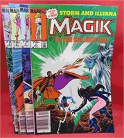 1983-84 Magik Marvel Comic Books #1-4 Lim Series