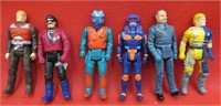 Retro Lot 6 Kenner M.A.S.K Action Figures NICE