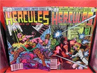 1982 Hercules Prince of Power #1-2 Comic Books