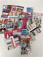 New Assorted Past Time Crafting Lot - Stickers +
