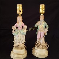 Vintage lamps (man & women)