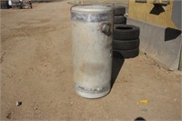 Aluminum Diesel Saddle Tank, Approx 56" X 25"