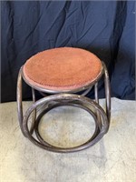 Upholstered Footstool 15.5"x15.5"x16"