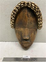 African Art Mask Antique Tribal Wood Carved