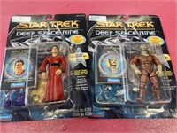 1995 Star Trek deep space nine figurines with