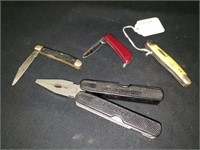 Pliers plus & knives