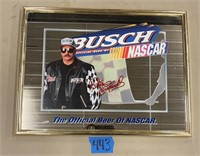 1997 Busch beer NASCAR mirror with Dale