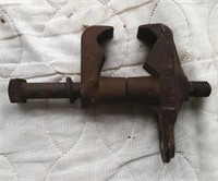 Cast iron clamps (2) - unknown use