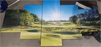 5 Pcs Art Of Augusta Golf Course