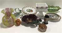 Various glass pieces