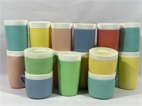 17 Vintage Colorful Bolero Cups (Tallest is 5in T