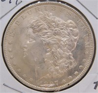 1897 Morgan Silver Dollar select, BU.