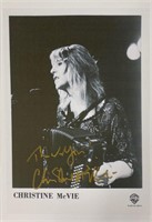 Autograph Fleetwood Mac Media Press Photo