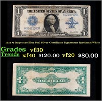 1923 $1 large size Blue Seal Silver Certificate Gr